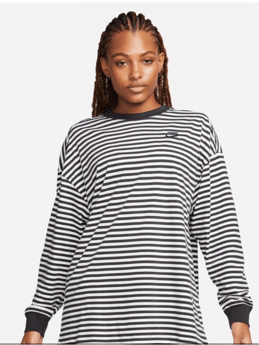Nike Women’s Striped Long Sleeve Tee